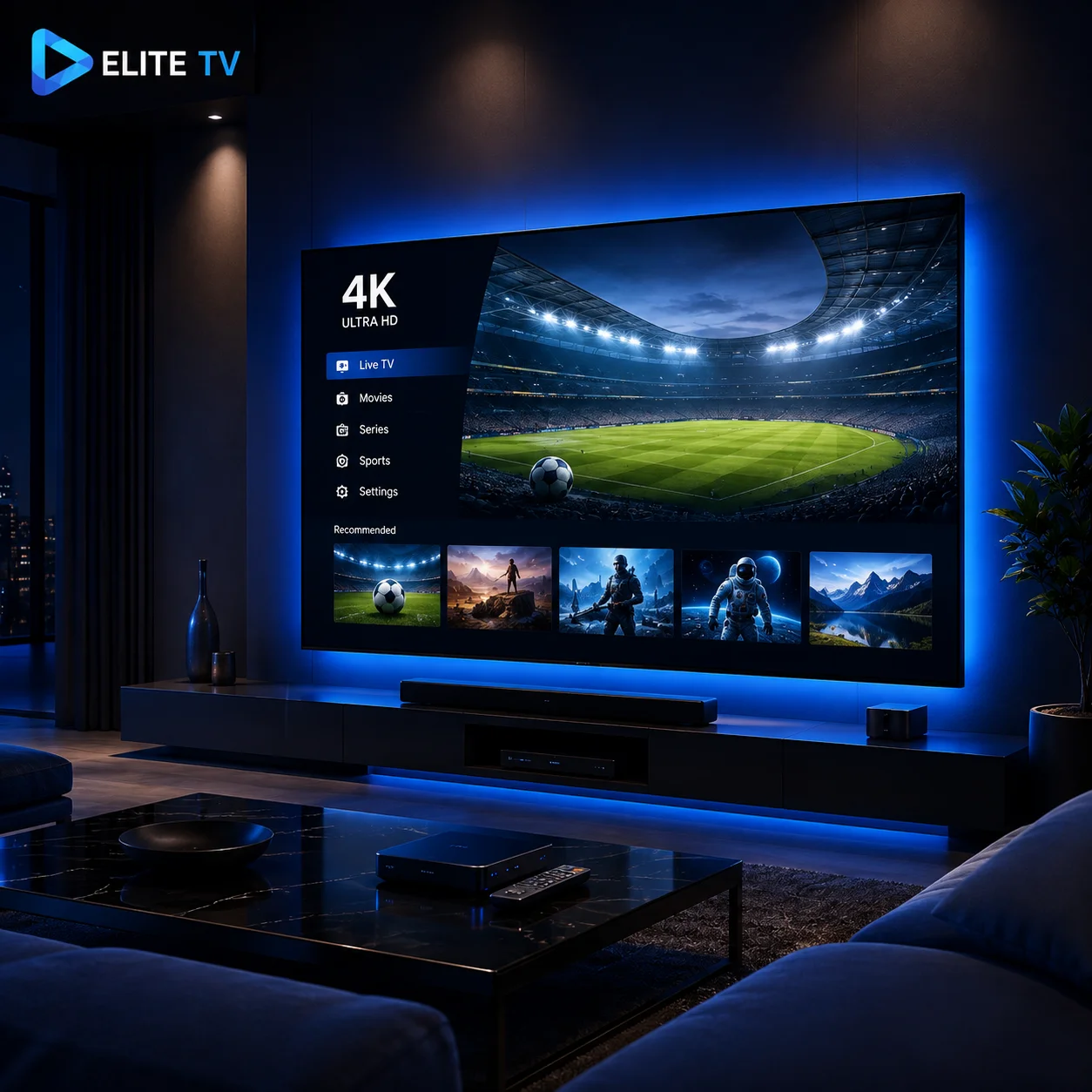 أفضل اشتراك IPTV في السعودية 2026 على جميع الأجهزة بجودة 4K