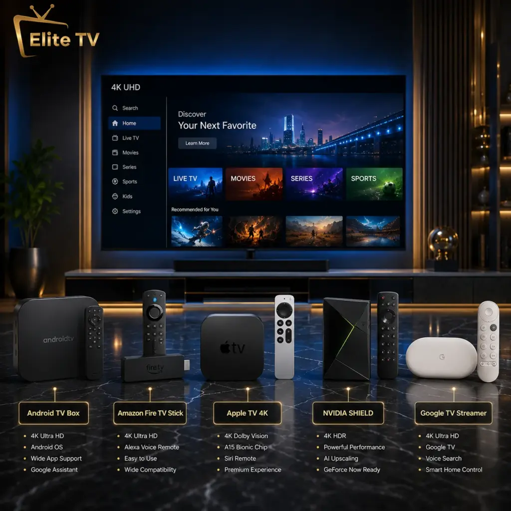 اختيار أفضل جهاز لتشغيل IPTV