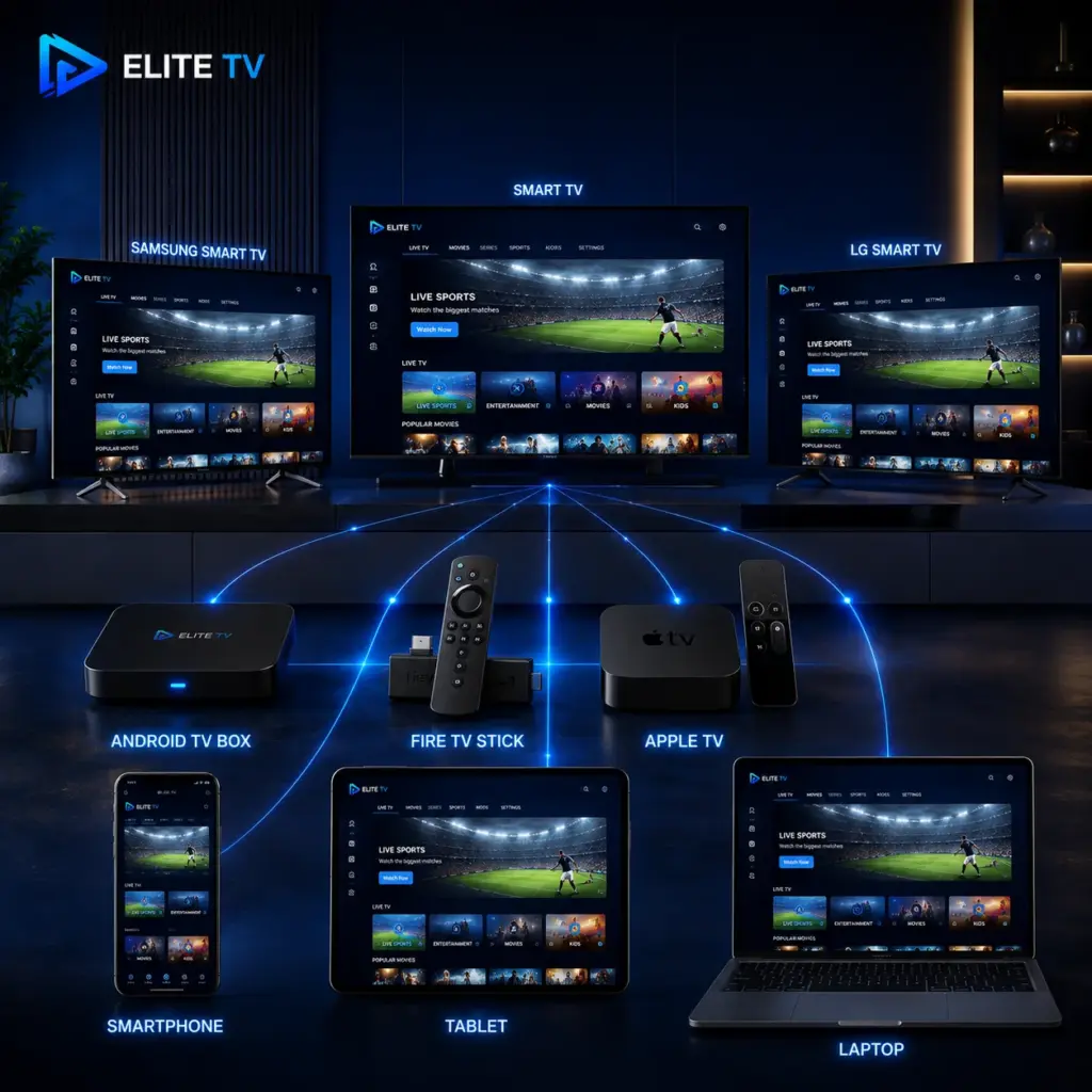 تشغيل IPTV على جميع الأجهزة الذكية