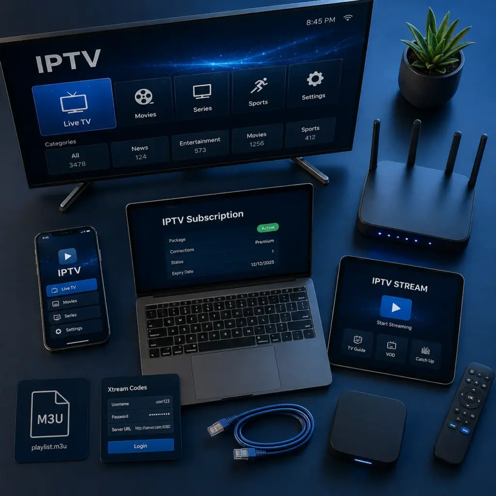 متطلبات تشغيل IPTV