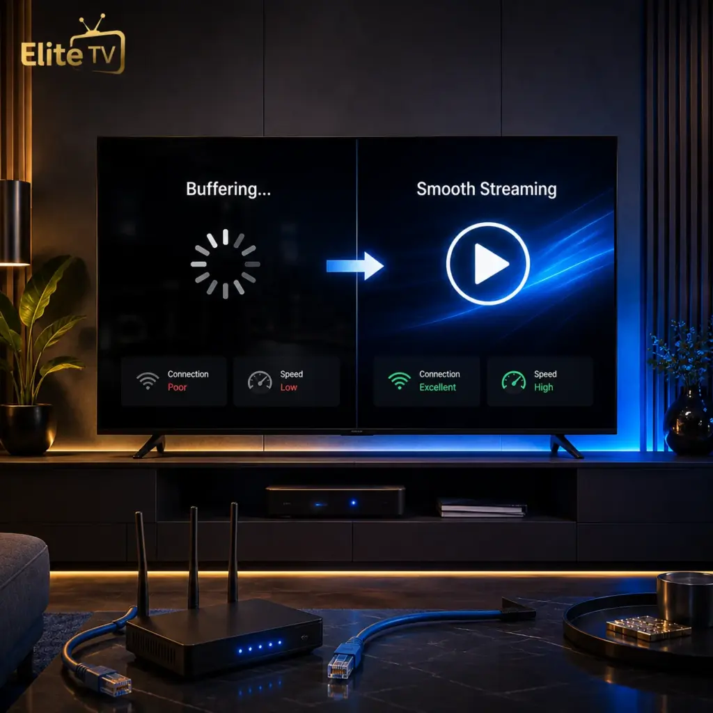 حل مشكلة IPTV على Samsung Smart TV