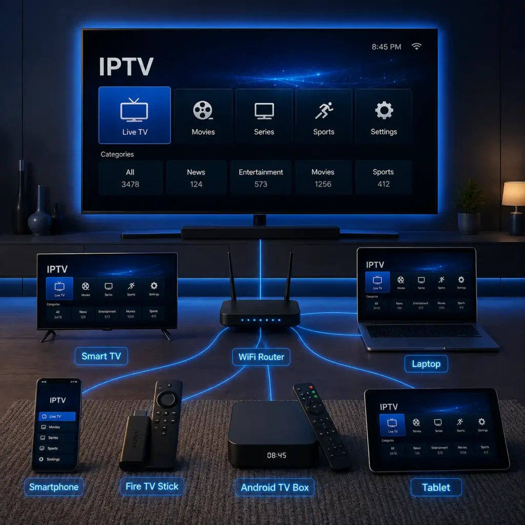 كيفية تشغيل IPTV على Smart TV