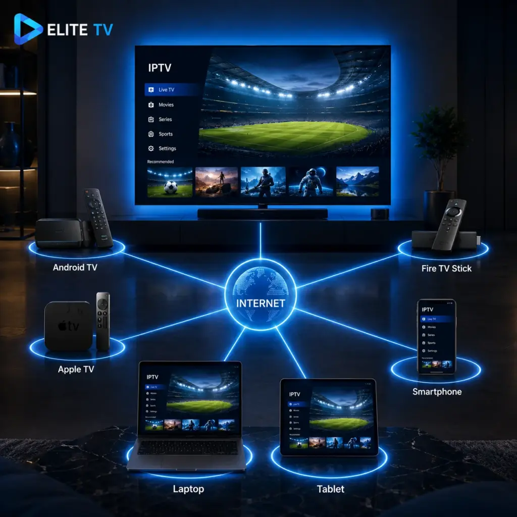 ما هو IPTV وكيف يعمل على جميع الأجهزة الذكية